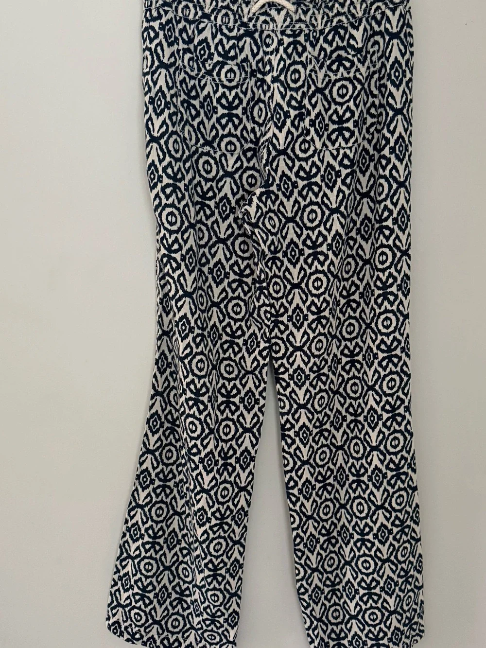 Cali1850 Oceanside Linen Pants Smocked Waist Lounge Beach Size M - Picture 4 of 6